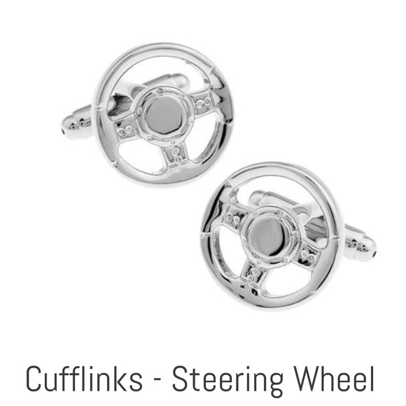 Steering Wheel Cuff Links - Picture 1 of 2